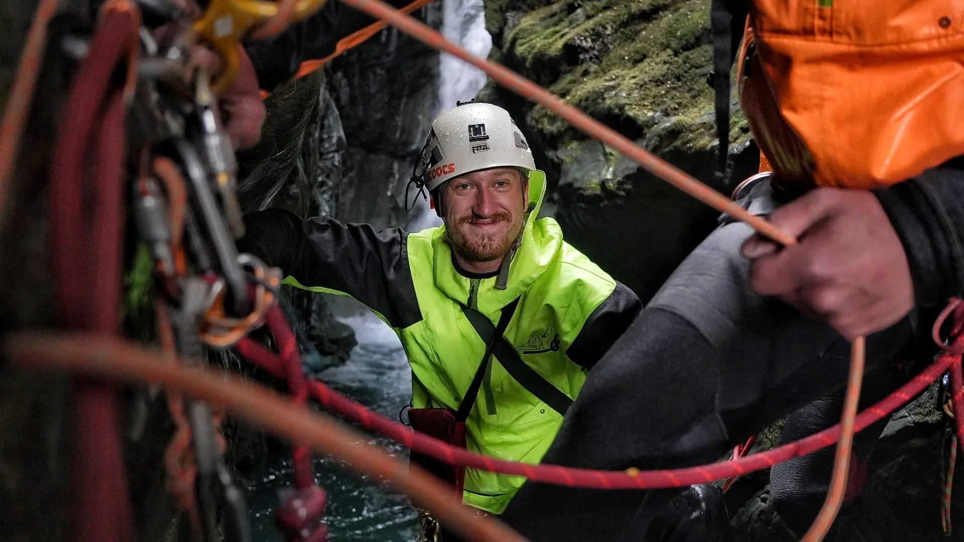 Canyoning trainingsdag in Groningen