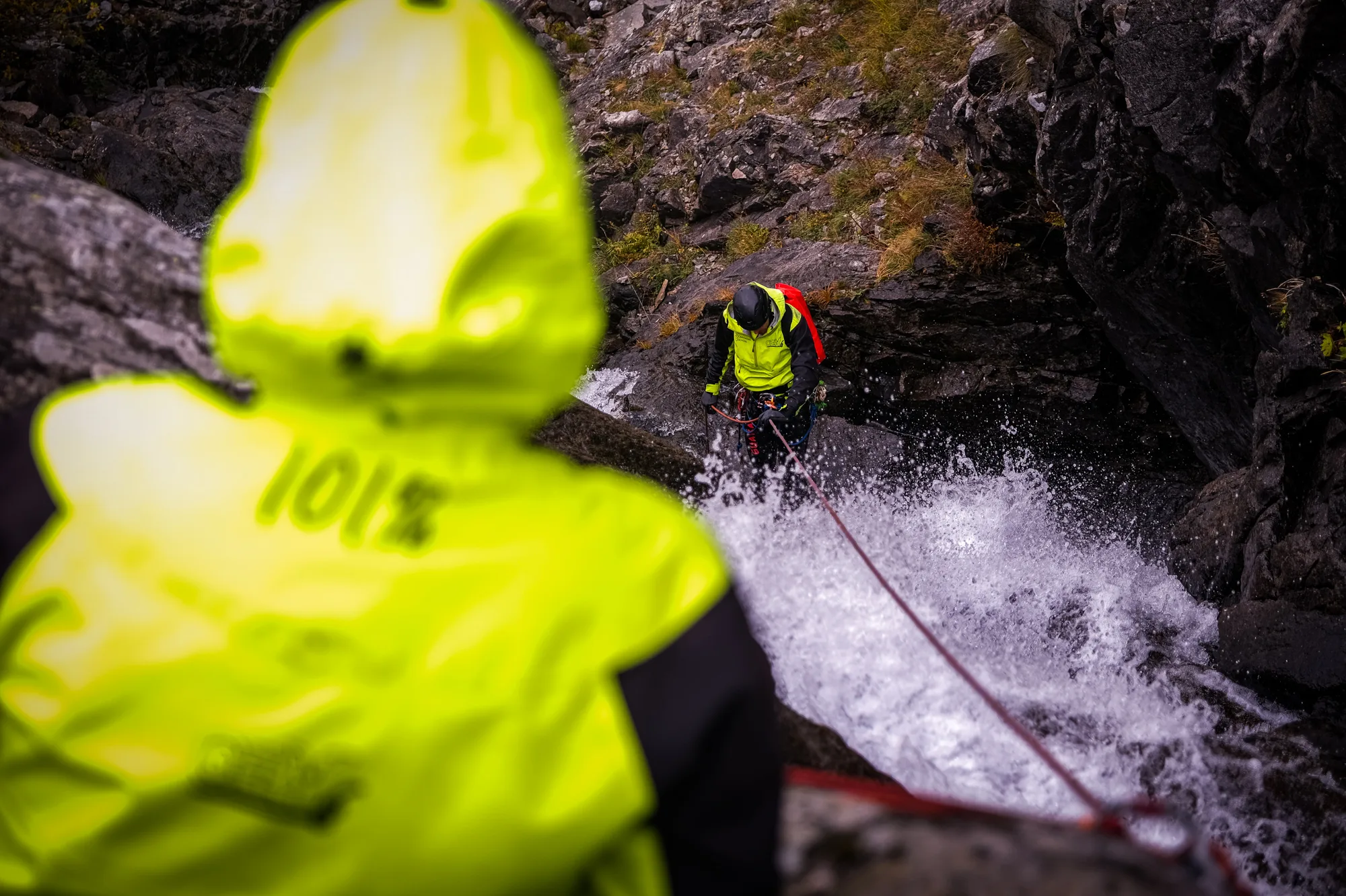 Canigou Canyoning Team in de canyon